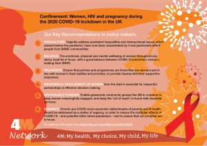 CONFINEMENT: the effects of the COVID-19 first national lockdown on pregnant women living with HIV across the UK in 2020