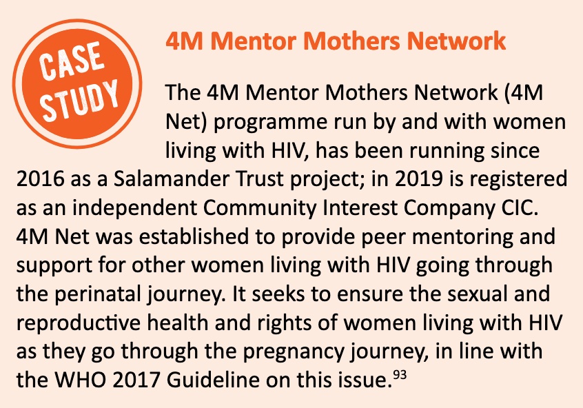4M contributed a case study to a new factsheet on Quality of Life of people living with HIV