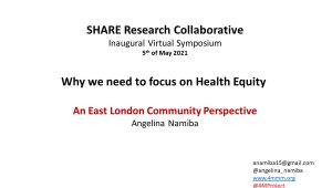 SHARE Research Collaborative Inaugural Virtual Symposium
