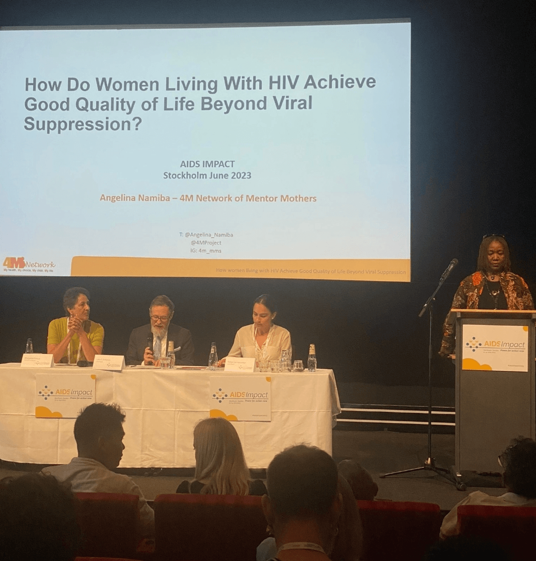 How Do Women Living With HIV Achieve Good Quality of Life Beyond Viral Suppression? – presentation by Angelina Namiba
