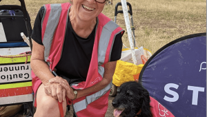 Our SG member, Professor Susan Bewley, volunteers at Parkrun
