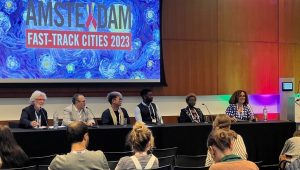 MM Susan Cole represented 4M at the Fast Track Cities Conference