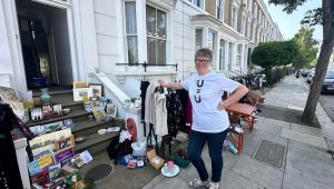 SG member Susan Bewley fundraises £349.34 in her local Trash or Treasure event