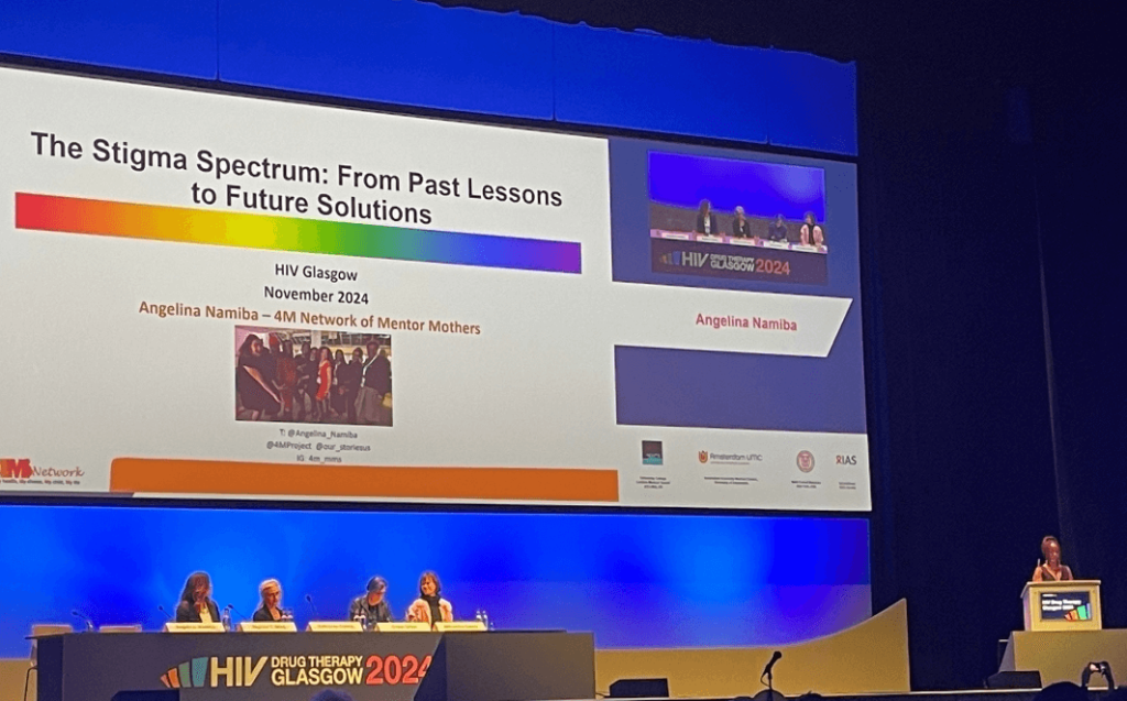 Angelina presenting in the opening plenary