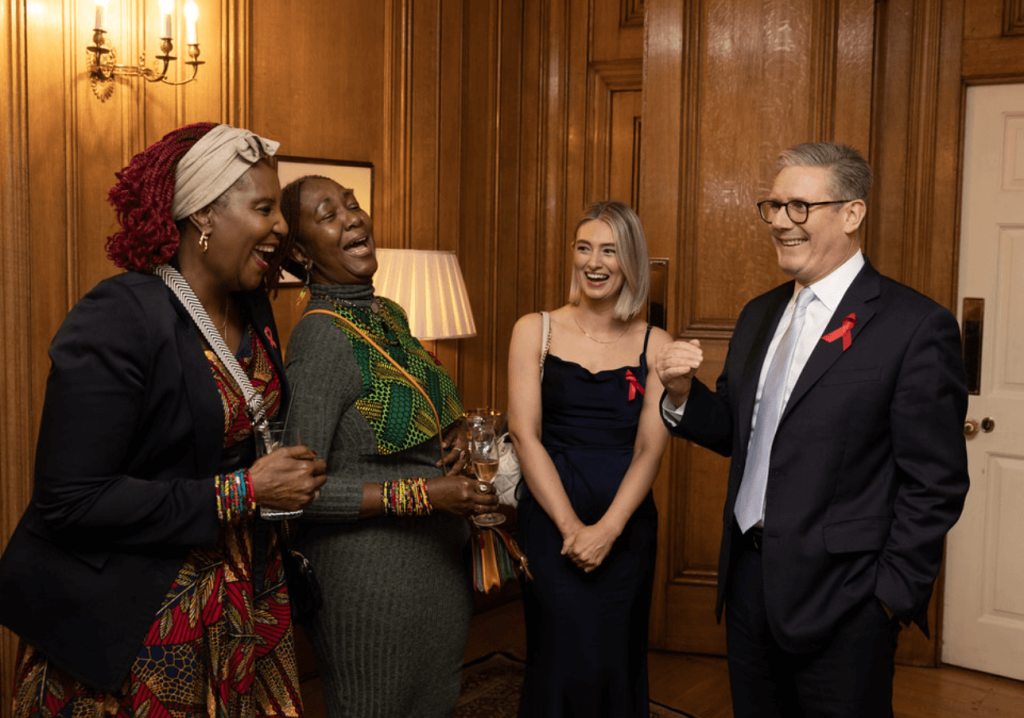 Prime Minister Keir Starmer hosts a 
World Aids Day Reception
28/11/2024. at Number 10 Downing 
Street. Pictures by Simon Dawson /
 No 10 Downing Street